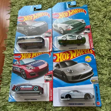 핫휠 porsche 4대 세트 모음