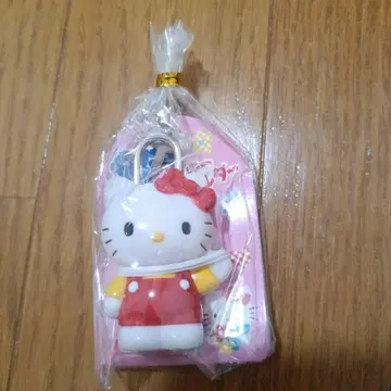 레어 헬로키티 키링 빨간색