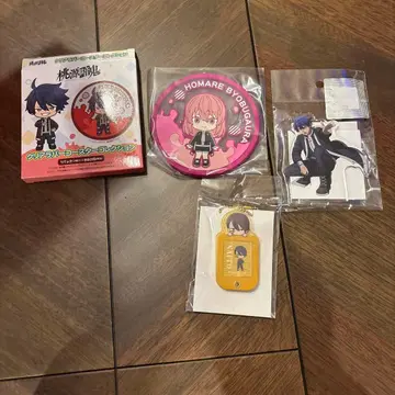 도겐 안키 아크릴 스탠드 키링 클리어 러버 코스터 컬렉션