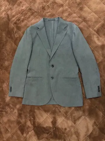 그레이 비즈니스 자켓 싱글 브레스 수트