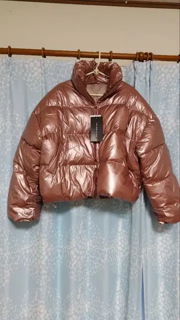 FA-26431 크롭 다운풍 패딩 자켓 M 핑크