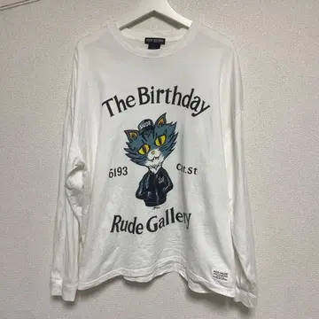 RUDE GALLERY The Birthday 롱 슬리브 T셔츠