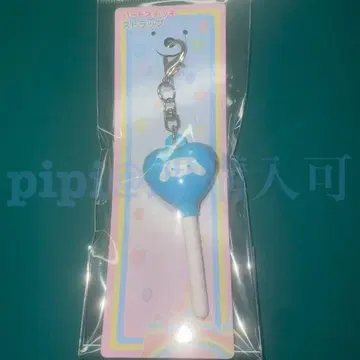 시나몬 하트 지팡이 스트랩 퓨로 산리오