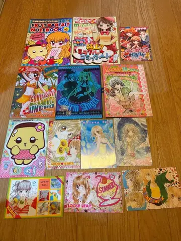 챠오 부록 엽서 노트 코믹 노트 메챠모테 위원장 등 헤이세이 레트로