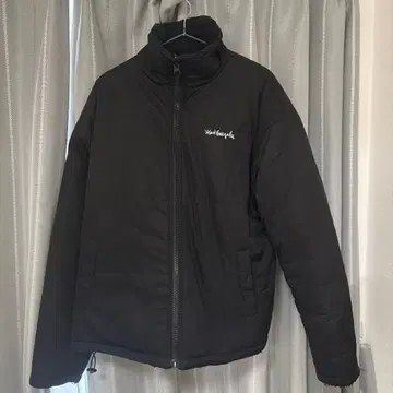 블랙 다운 자켓