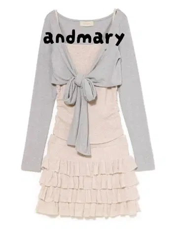 andmary Candice frill set up ivory