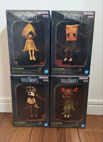 리틀 나이트메어 피규어 4점 세트