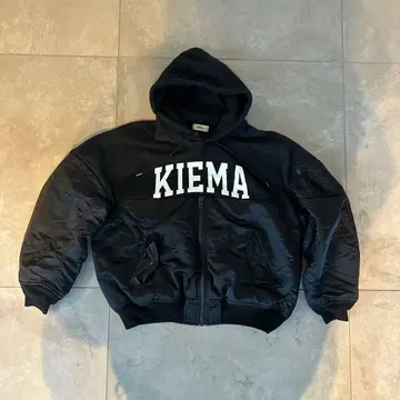 KiEMA MA-1 MIXED HOODIE 키마