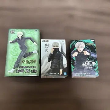 주술회전 이누마키 토게 피규어 3종