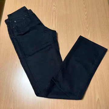 UNIQLO JEANS 블랙 데님 28 (70cm)