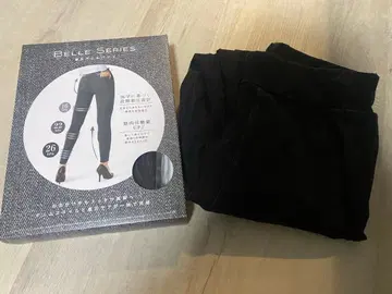 BELLE SERIES 스키니 팬츠 S 블랙 2세트