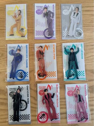 Snow Man ON 아크릴 스탠드 9인 미사용