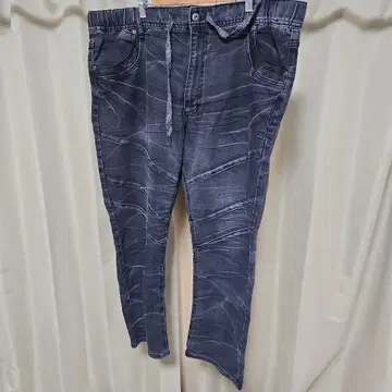 스트레치 데님 팬츠 다크 그레이