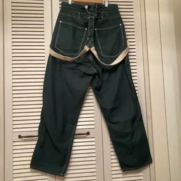 정가 16500엔 RNA 서스펜더 워크 팬츠