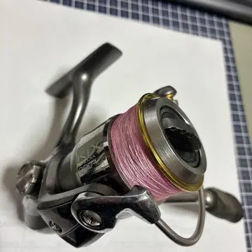 스피닝 릴 핑크 스풀