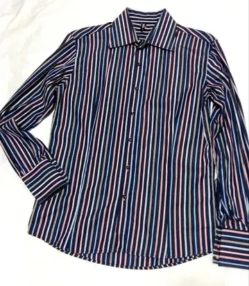 Nooky 이탈리아 캐주얼 셔츠 스트라이프 코튼 100