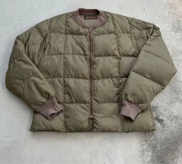 70~80's 에디 바우어 스카이 라이너 다운 블랙 택 USA제