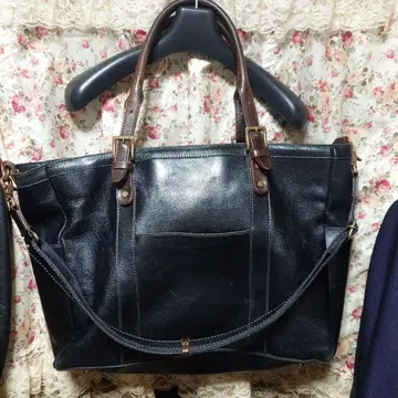 체하 Zeha 가죽 토트백 숄더백