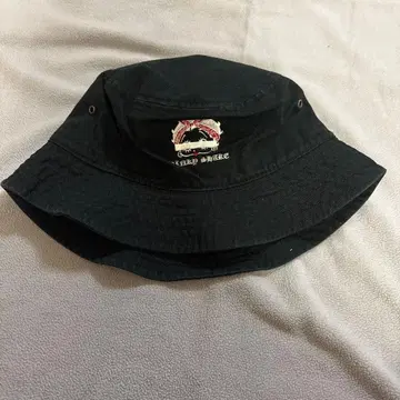 Betty-Boop 블랙 버킷 햇