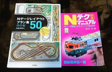N게이지 레이아웃 플랜집 50 N테크 완전 매뉴얼 2권 세트
