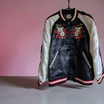 PINK HOUSE 자수 스카잔