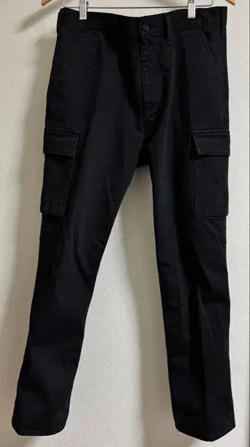 카고 팬츠 BEAMS 빔즈 일본제 블랙 L 면 100%