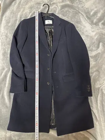 tk. 네이비 체스터 코트