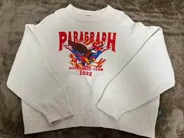 Paragraph 화이트 스웨터 2022년 디자인