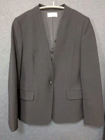 PLST 노카라 자켓 S 사이즈 네이비