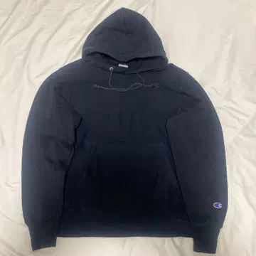 Champion Reverse Weave 후드티 블랙 M