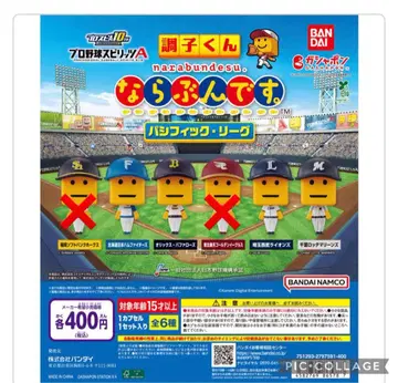 나란히 서는 파시픽 리그 4종류