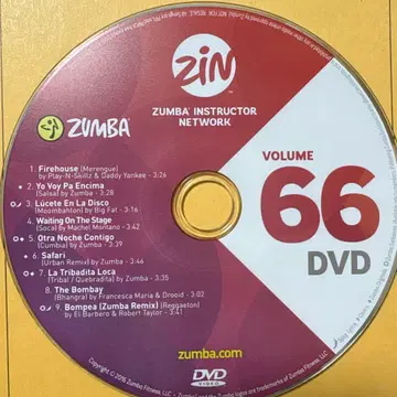 ZUMBA ZIN66 DVD