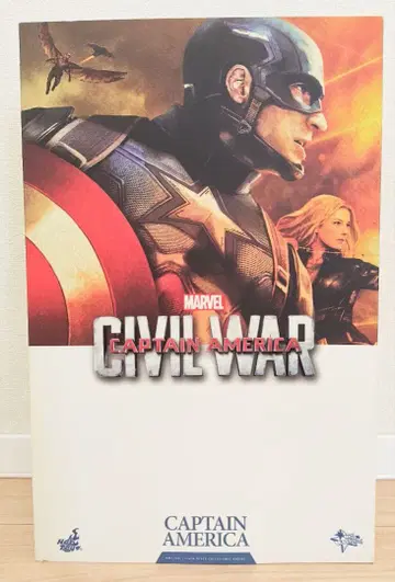 [ 개봉 새상품급 ] 핫토이즈 시빌 워 캡틴 아메리카