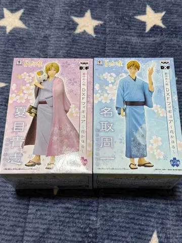 나츠메 우인장 DXF 피규어 나츠메 타카시 나토리 슈이치 세트