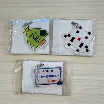 QuizKnock 아크릴 키링 세트