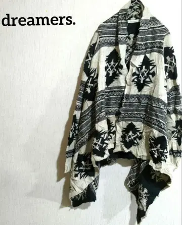 dreamers. 기하학 패턴 가디건