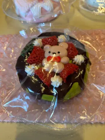 kikisquishy XL 사이즈 말차 곰 케이크