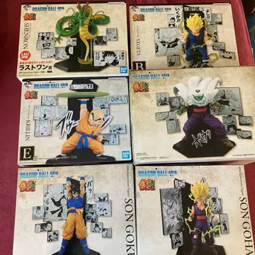 제일복권 드래곤볼 40th 그 두 번째 피규어 컴플리트 세트 전 6종