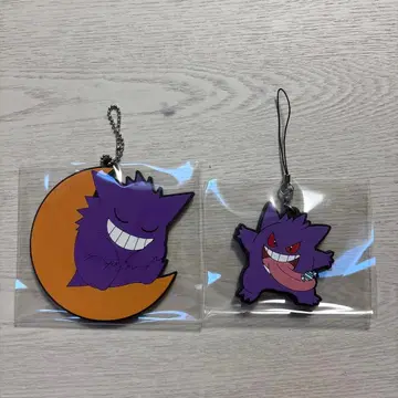 포켓몬 러버 스트랩 겐가 2종