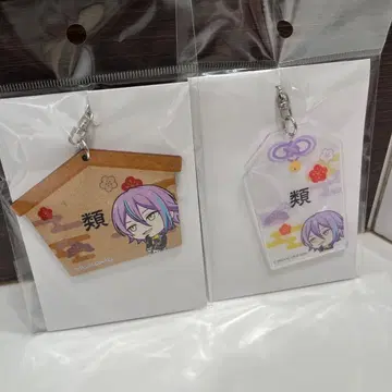 프로세카 카미시로 루이 아크릴 부적풍 키링 에마 세트