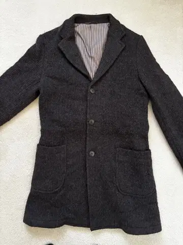 GREEN LABEL RELAXING 코트 스트라이프