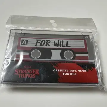 기묘한 이야기 카세트 테이프 메모 윌