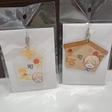 프로세카 텐마 츠카사 아크릴 부적풍 키링 에마 세트