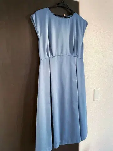 포멀 드레스, 블루 A라인 원피스