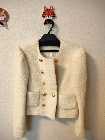 cygne 아이보리 보아 자켓