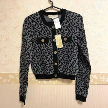 마이클코어스 니트탑 가디건 블랙 xs 택 포함 새상품