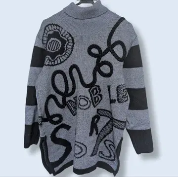 리버럴 나카무라 디자인 니트 터틀넥