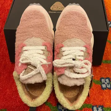 Flower Mountain 스니커즈 핑크/그린