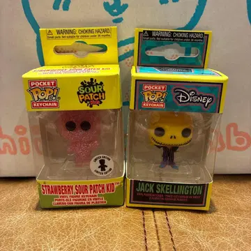 미사용 새상품 pop funko 잭 스켈레톤 나이트메어 키링