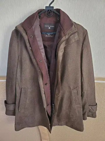 CAFE SOHO 브라운 아우터 코트